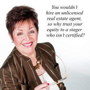Christine says why trust in an uncertified stager