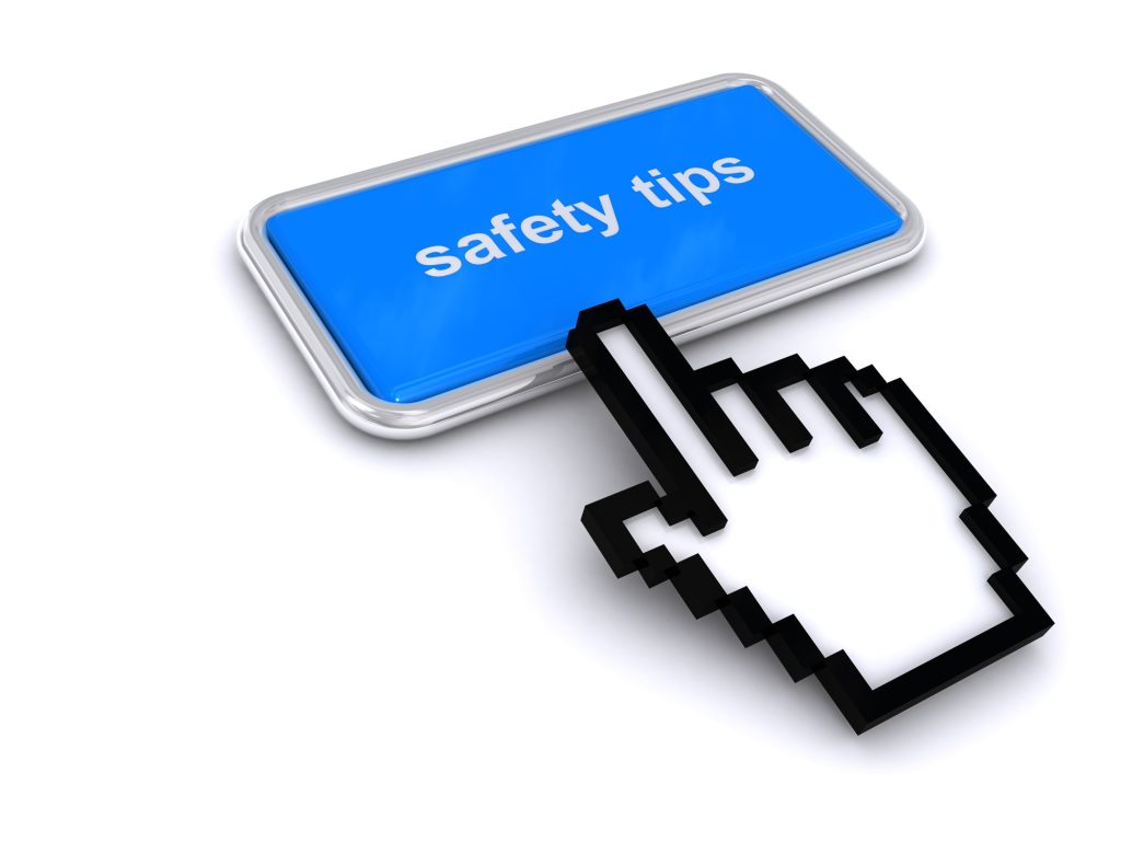 stager safety tips button