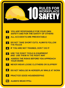 workplace safety tips